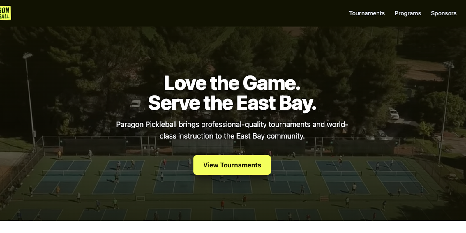 Paragon Pickleball screenshot